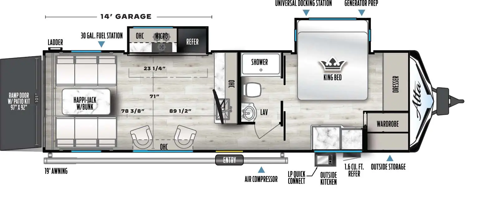 2870KTH Floorplan Image